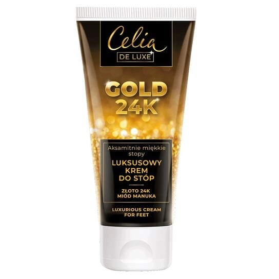 

Крем для ног с золотом 24 карата, 80 мл Celia, De Luxe