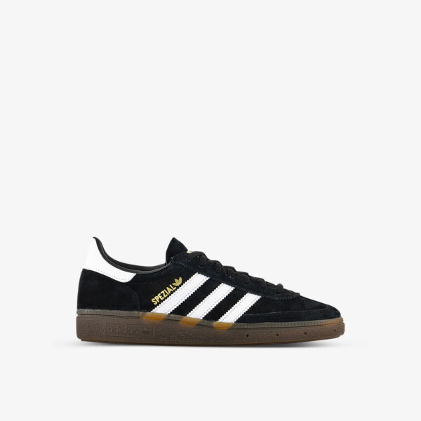 Замшевые кроссовки Handball Spezial с низким берцем Adidas, черный