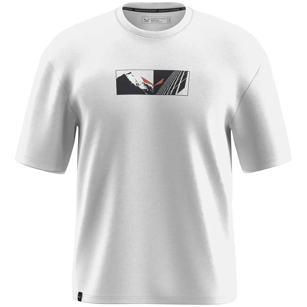 

Футболка с коротким рукавом Salewa Eagle Hybrid Loose, белый