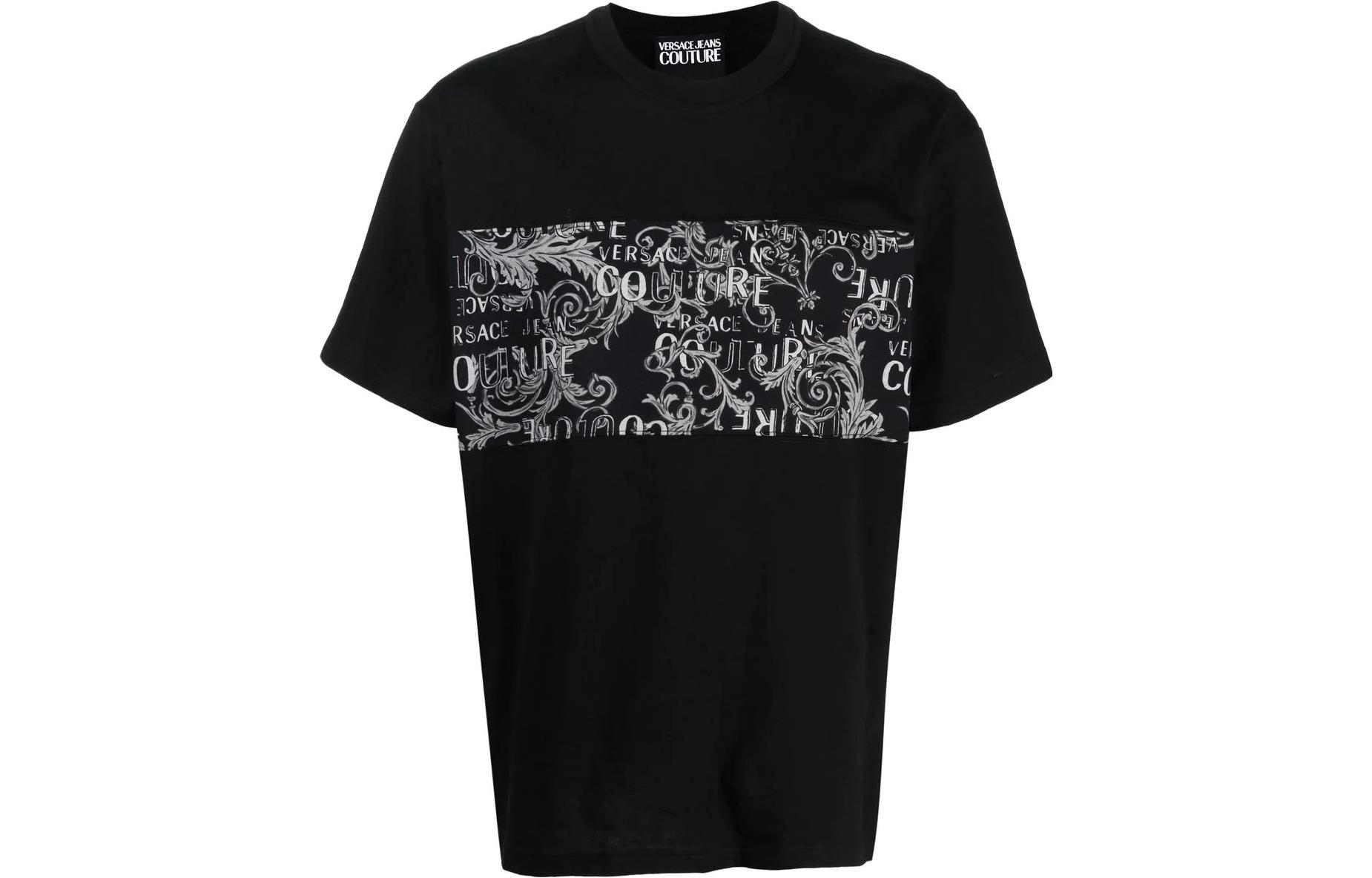 

Футболка SS23 мужская VERSACE JEANS COUTURE, черный