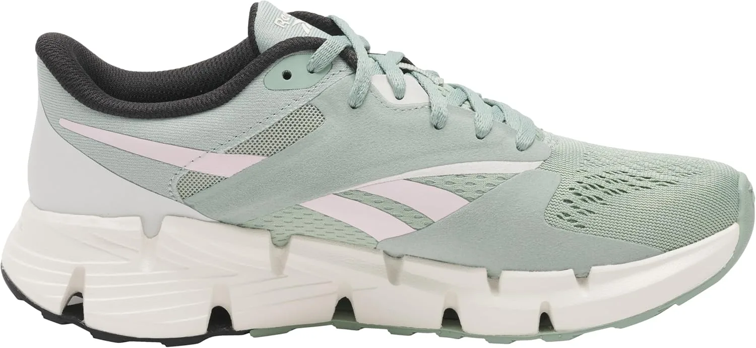 Кроссовки Reebok унисекс Zig Dynamica 5, зеленый/серый — фото 4