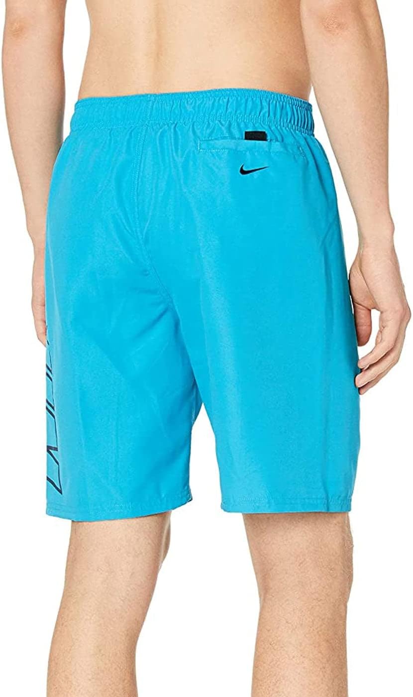 Мужские шорты для плавания Nike Swim Volley Breaker 9 дюймов, светло-голубые, Fury, Light Blue Fury — фото 2