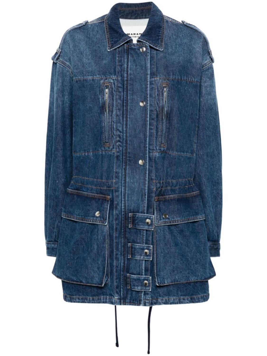 

MARANT ÉTOILE джинсовая куртка Joanna, синий