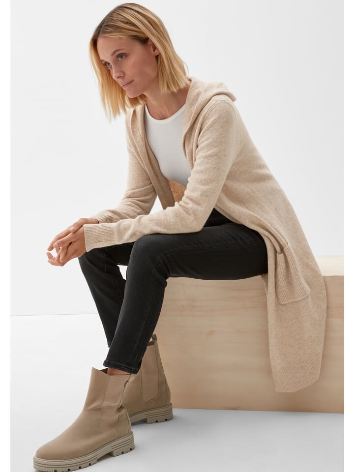 

Кардиган s.Oliver Jacke langarm, бежевый
