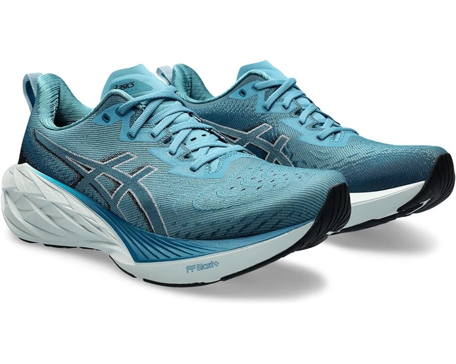 

Кроссовки ASICS Novablast 4, цвет Blue Teal/Evening Teal