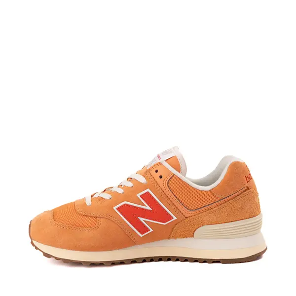 Кроссовки Womens New Balance 574 Athletic Shoe, цвет Copper/Neo Flame/Sea Salt