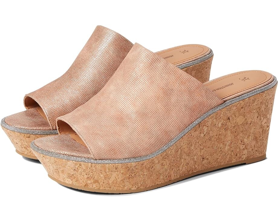 

Туфли Johnston & Murphy Jade Slide, цвет Peach Metallic Embossed