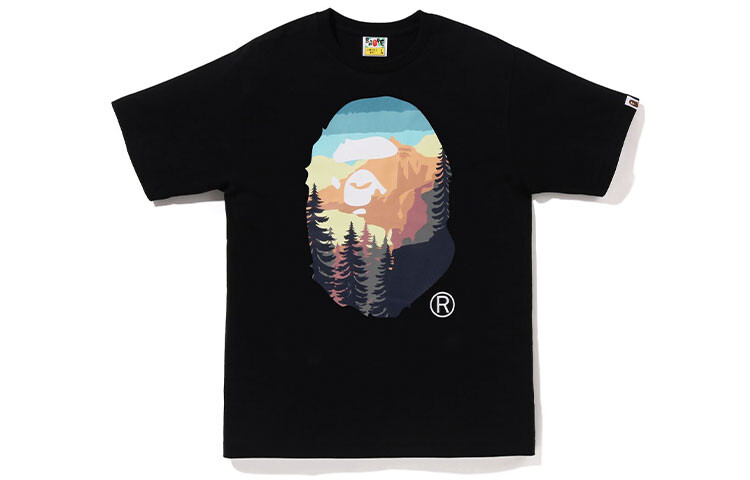 

Футболка Bape SS23 Camping Series унисекс A Bathing Ape, черный