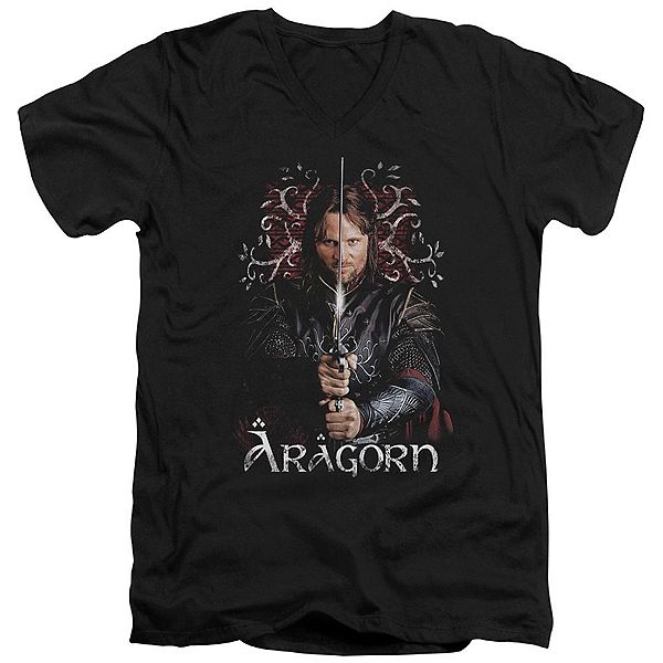 

Футболка с V-образным вырезом Lord of the Rings Aragorn Licensed Character