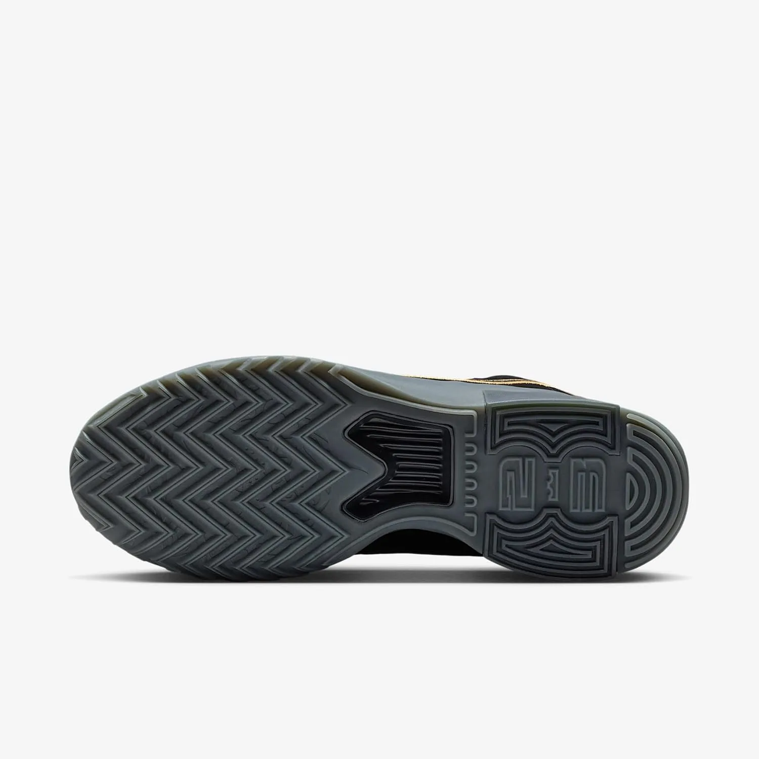 Мужские кроссовки Nike Lebron Witness Ix, черный/темно-серый — фото 2