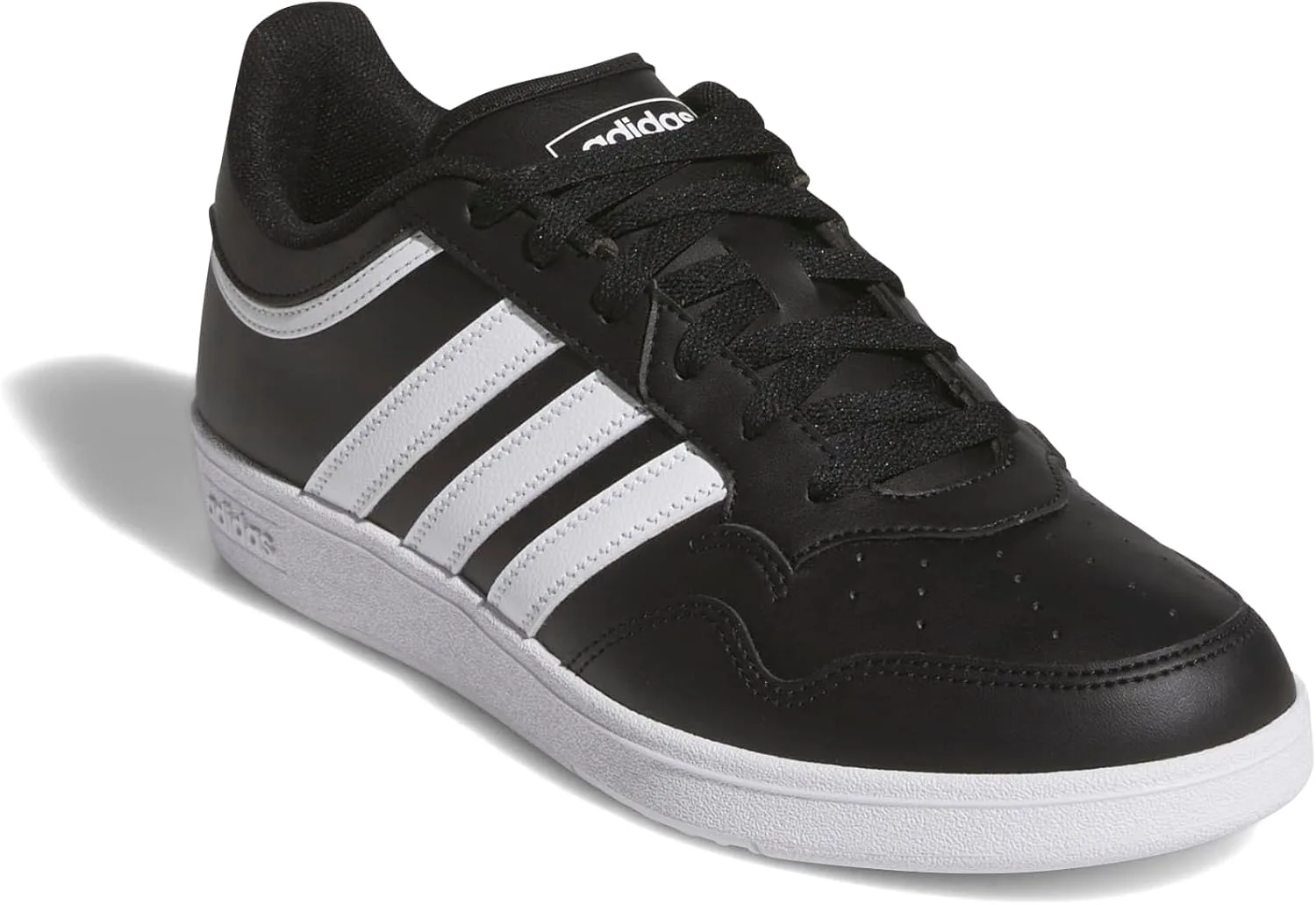 Кроссовки Adidas Unisex Hoops 4.0, белый/черный — фото 4