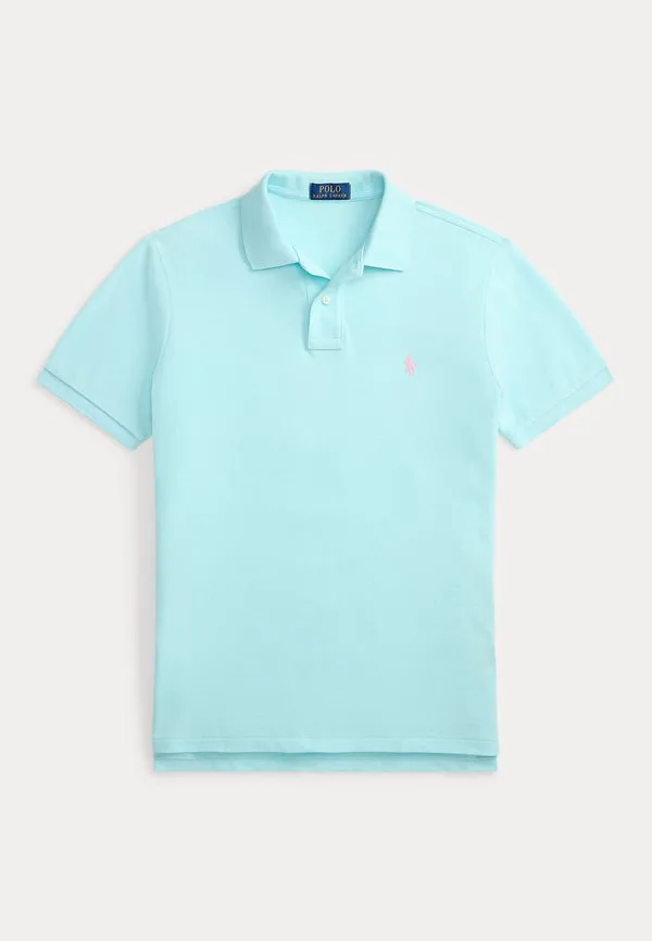 Рубашка-Поло с коротким рукавом Polo Ralph Lauren, New Aqua — фото 4