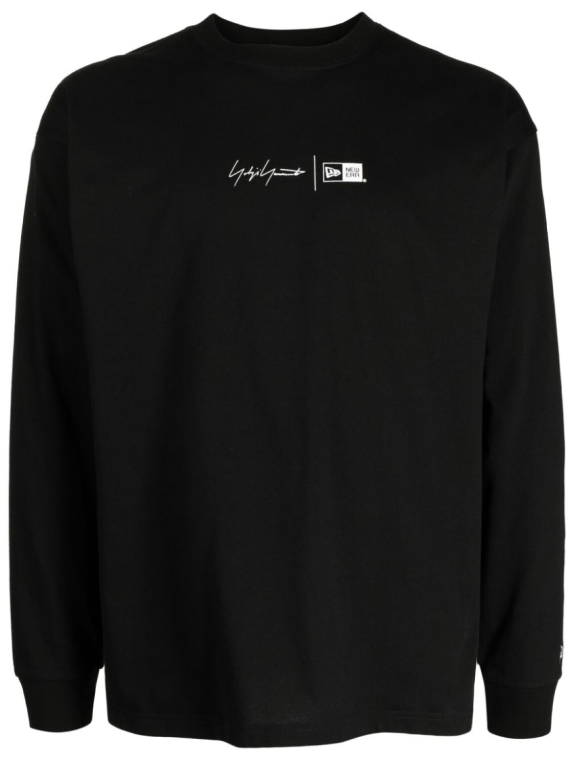 

Yohji Yamamoto футболка с логотипом, черный