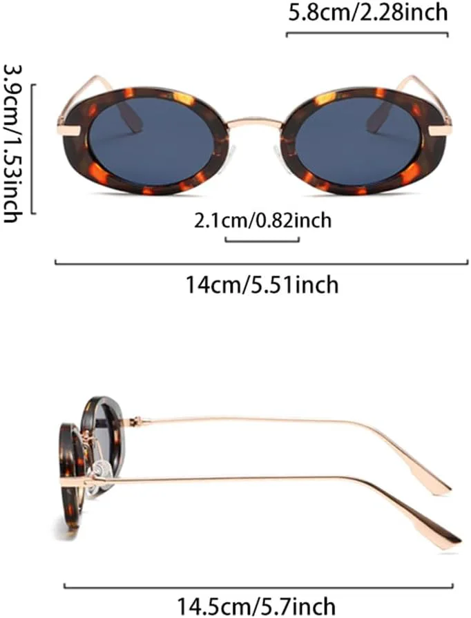 

Ретро металлические круглые солнцезащитные очки для женщин, стильный дизайн, для вождения, защита от УФ-излучения, разноцветные, для отдыха и пляжа KTUCN, 5