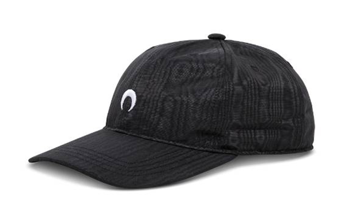 

Marine Serre Черная бейсболка из полиэстера для мужчин