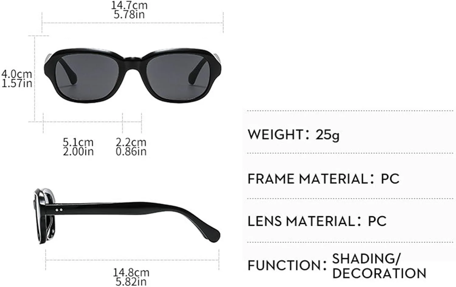 

Солнцезащитные очки Willochra Retro с овальными заклепками, модные квадратные солнцезащитные очки для женщин, винтажные узкие очки с защитой от УФ-излучения, C4