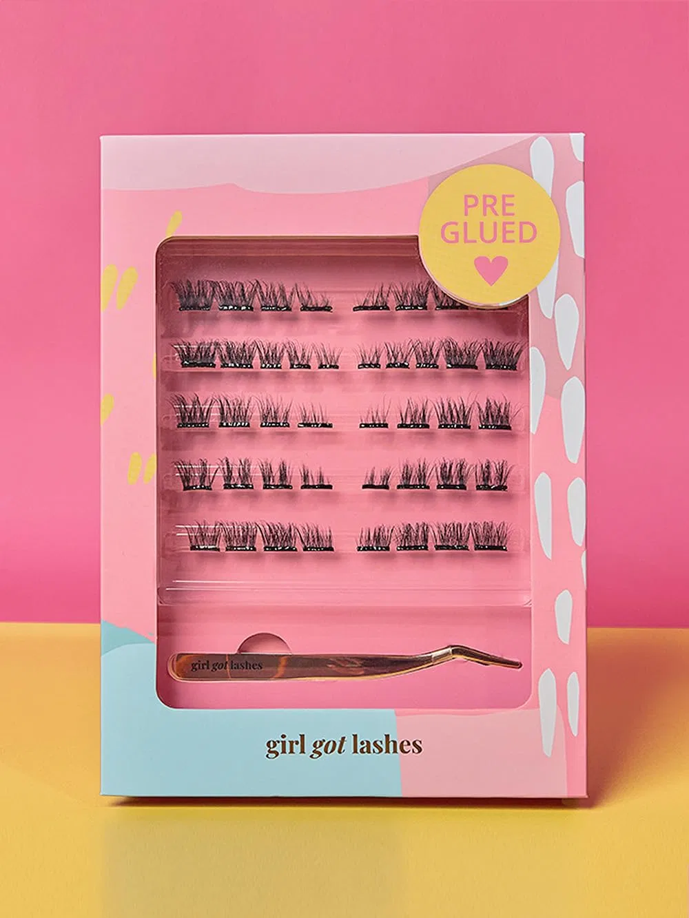 Самоклеящиеся накладные ресницы «GGL Box» от GirlGotLashes Girl Got Lashes
