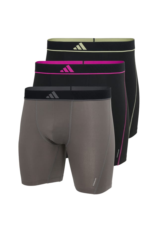

Длинные шорты / брюки 3-pack active micro flex eco Adidas, мультиколор