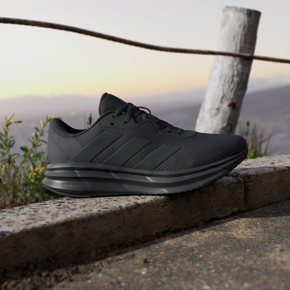 Кроссовки Adidas Galaxy 7 Running Shoes, цвет Core Black/Core Black/Core Black — фото 2