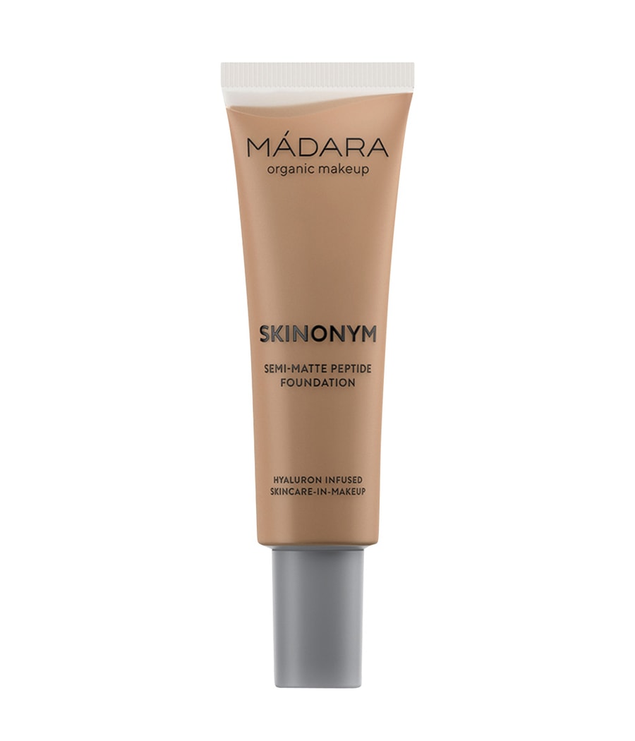 

Жидкая основа MADARA SKINONYM Semi-Matte Peptide Foundation, Nr. 65 - Warm Tan, 30 ml