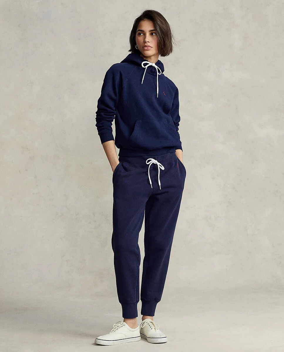 

Женские джоггеры с кулиской на талии Polo Ralph Lauren, темно-синий