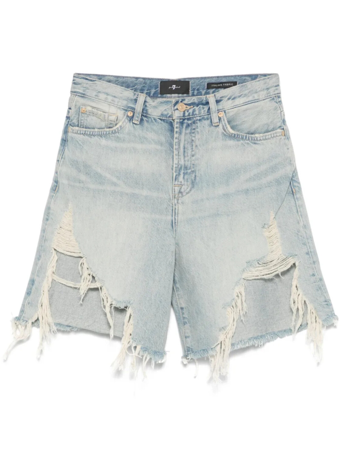 

7 джинсовых шорт Lola For All Mankind 7 For All Mankind, синий