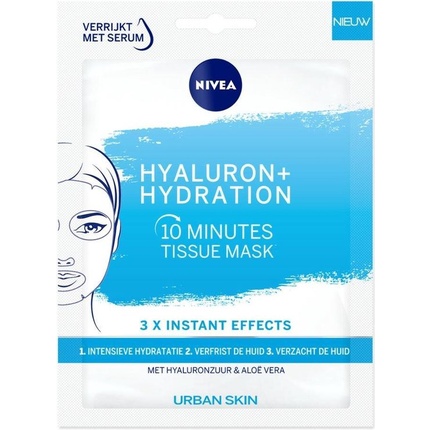 

Nivea Urban Skin - Тканевая маска с гиалуроном и увлажнением