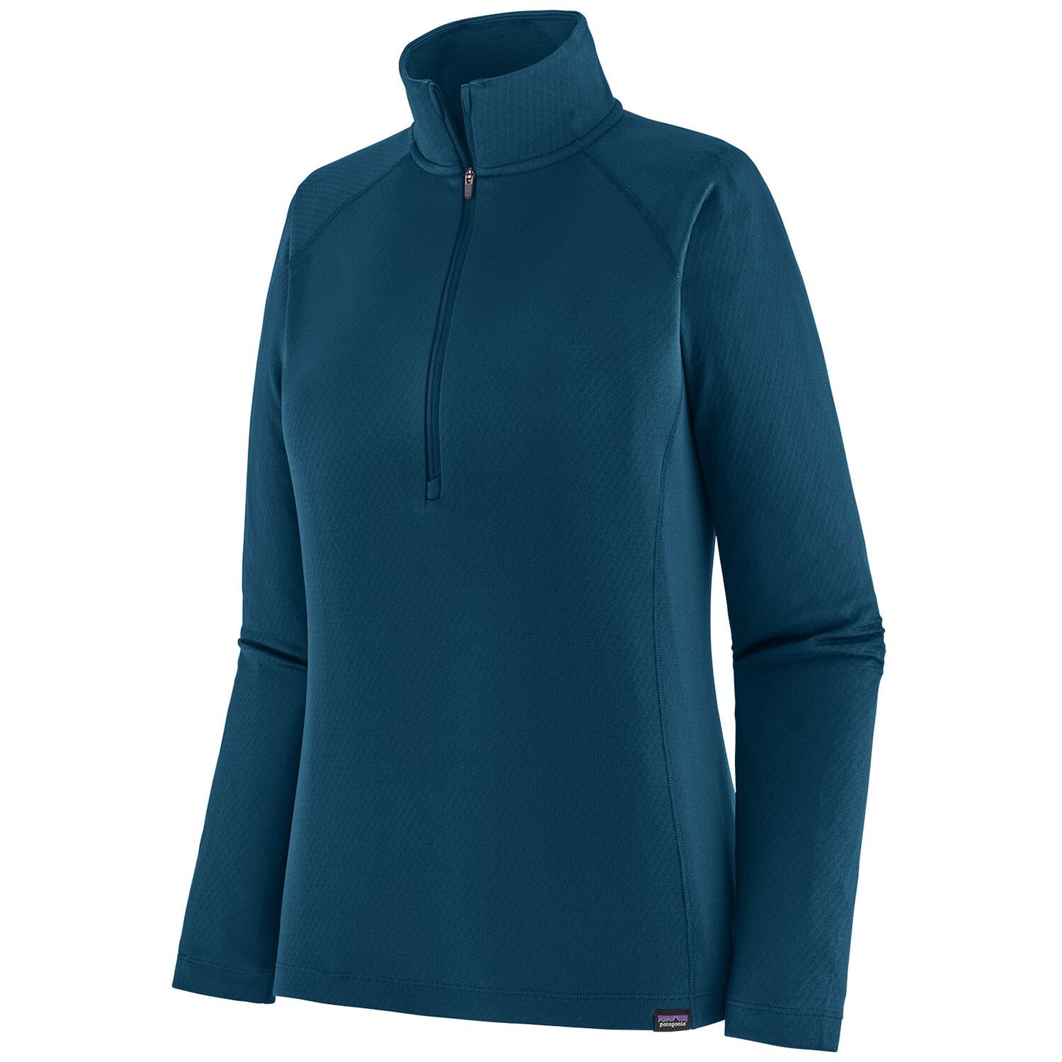 

Утепленный топ Patagonia Capilene Midweight, синий