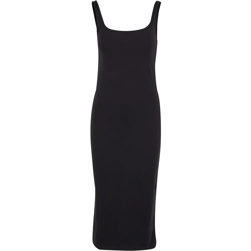 

Платье Urban Classics Basic Long Cotton Jersey, черный