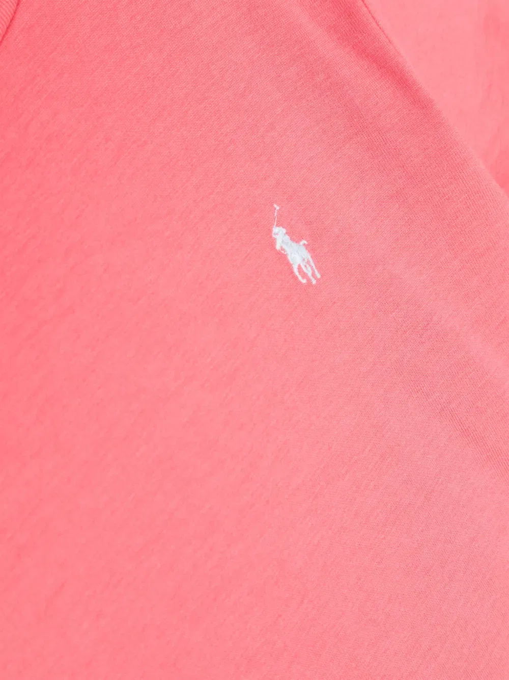 Хлопковая футболка Polo с изображением пони Polo Ralph Lauren Kids, розовый — фото 3