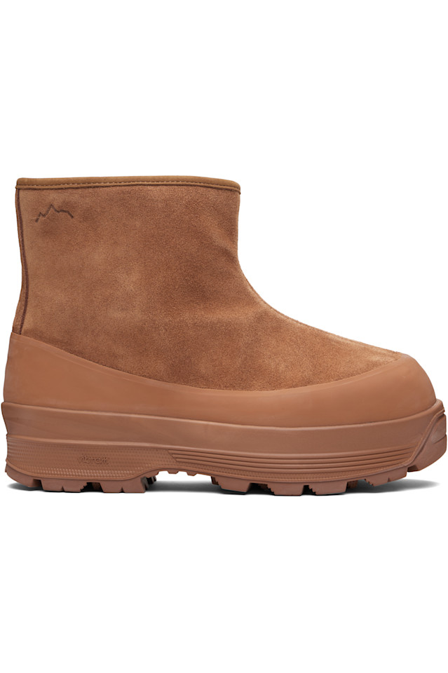 

Ботинки из овчины Tan Badia Diemme, Cognac Suede