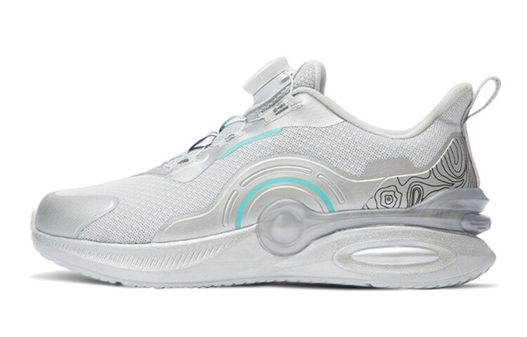 

Детские кроссовки GS Low-top Silver/Green Xtep
