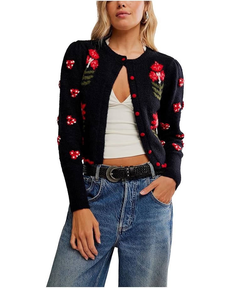 

Женский свитер Free People Nonna, Midnight Bloom Combo