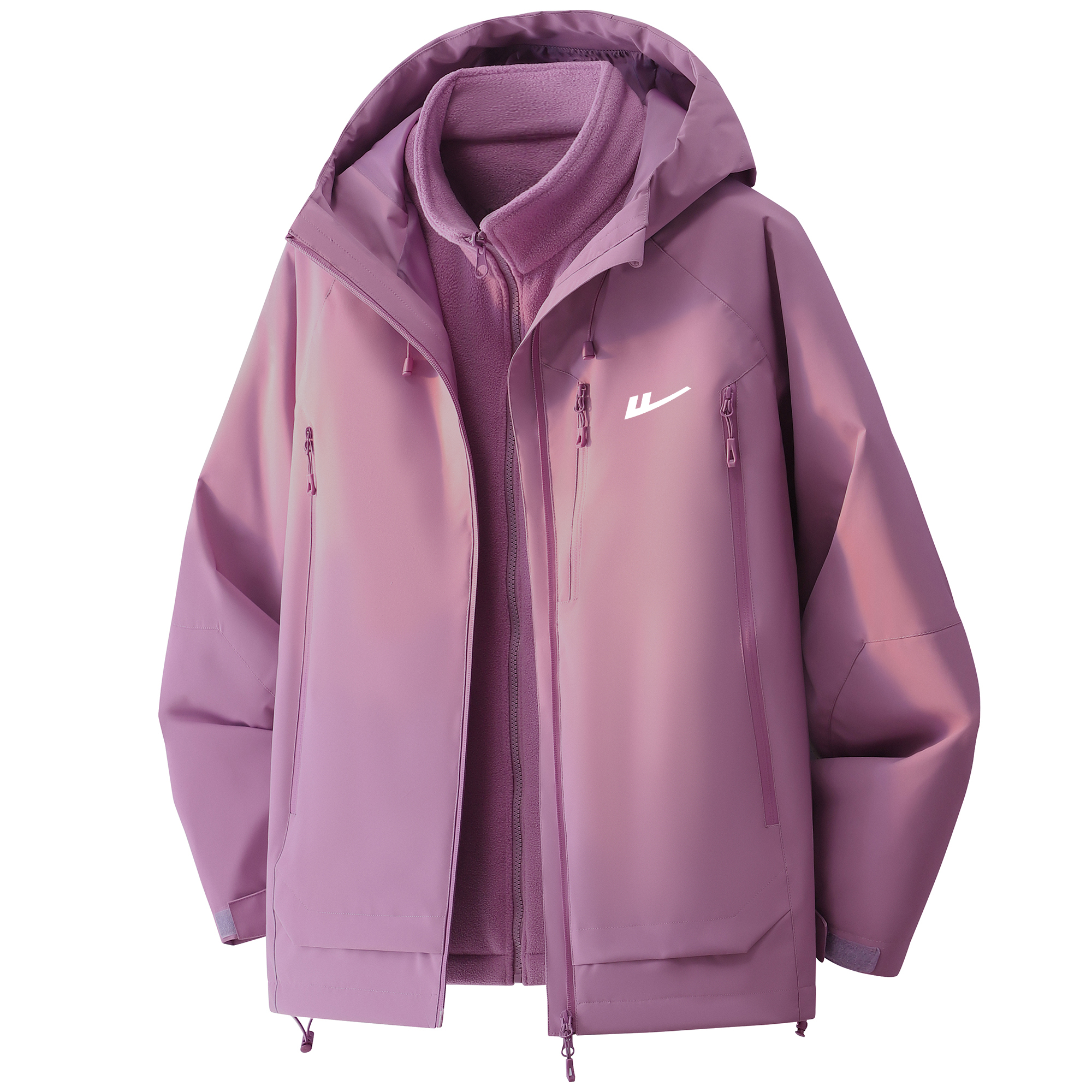 

Куртка Unisex Hooded Moderate Workwear WARRIOR, lotus dusty фиолетовый