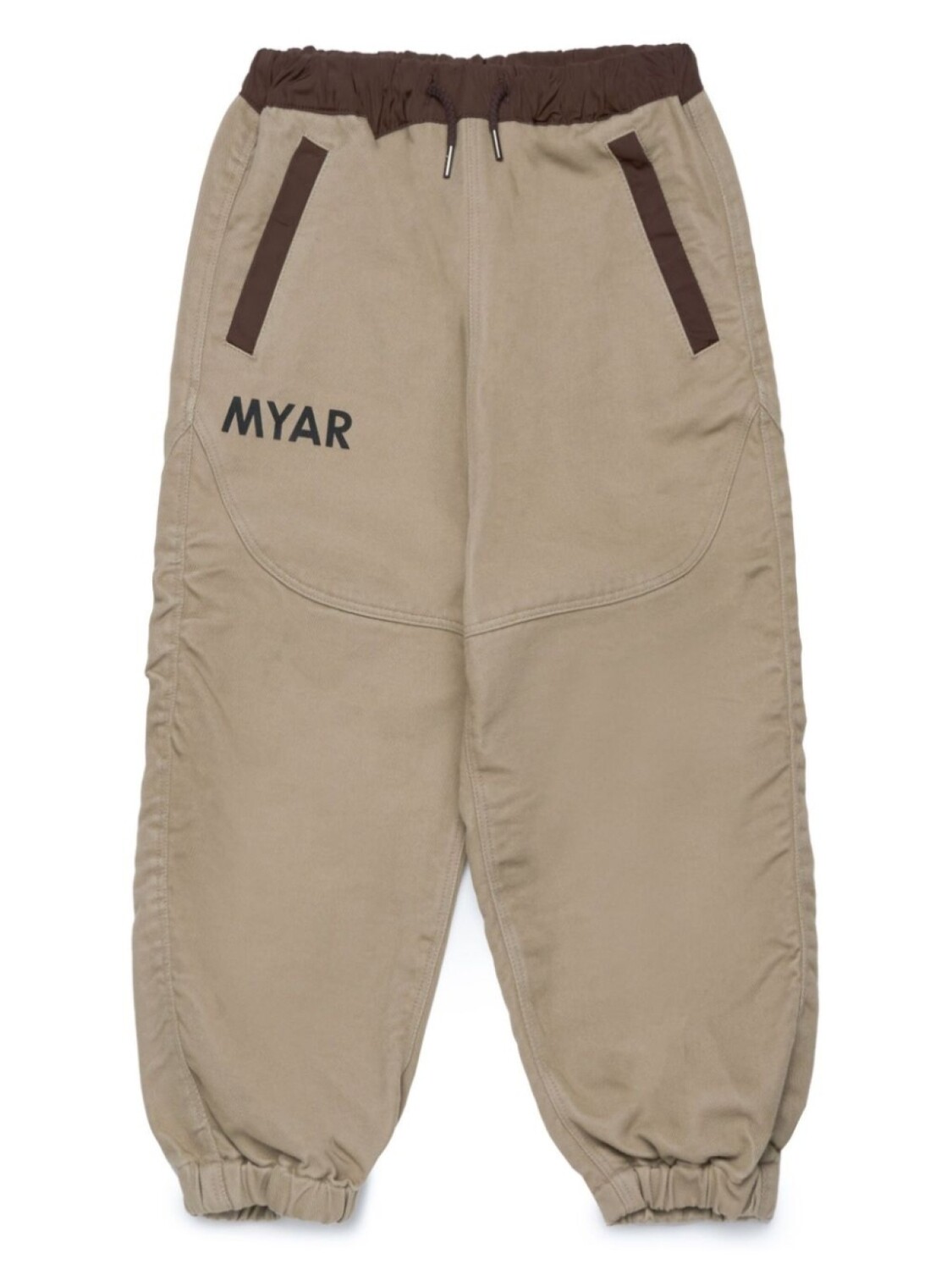 

Спортивные брюки в двух тонах MYAR KIDS, нейтральный цвет