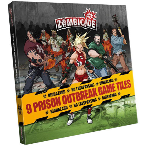 

Настольная игра Cool Mini or Not Zombicide: Prison Outbreak - Game Tiles