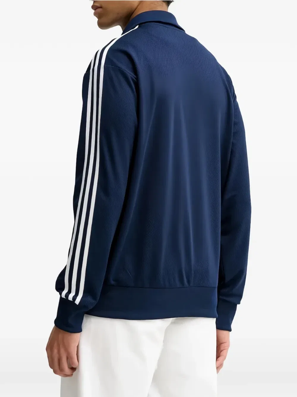 Спортивная куртка Firebird на молнии с вышитым логотипом Adidas, синий — фото 3
