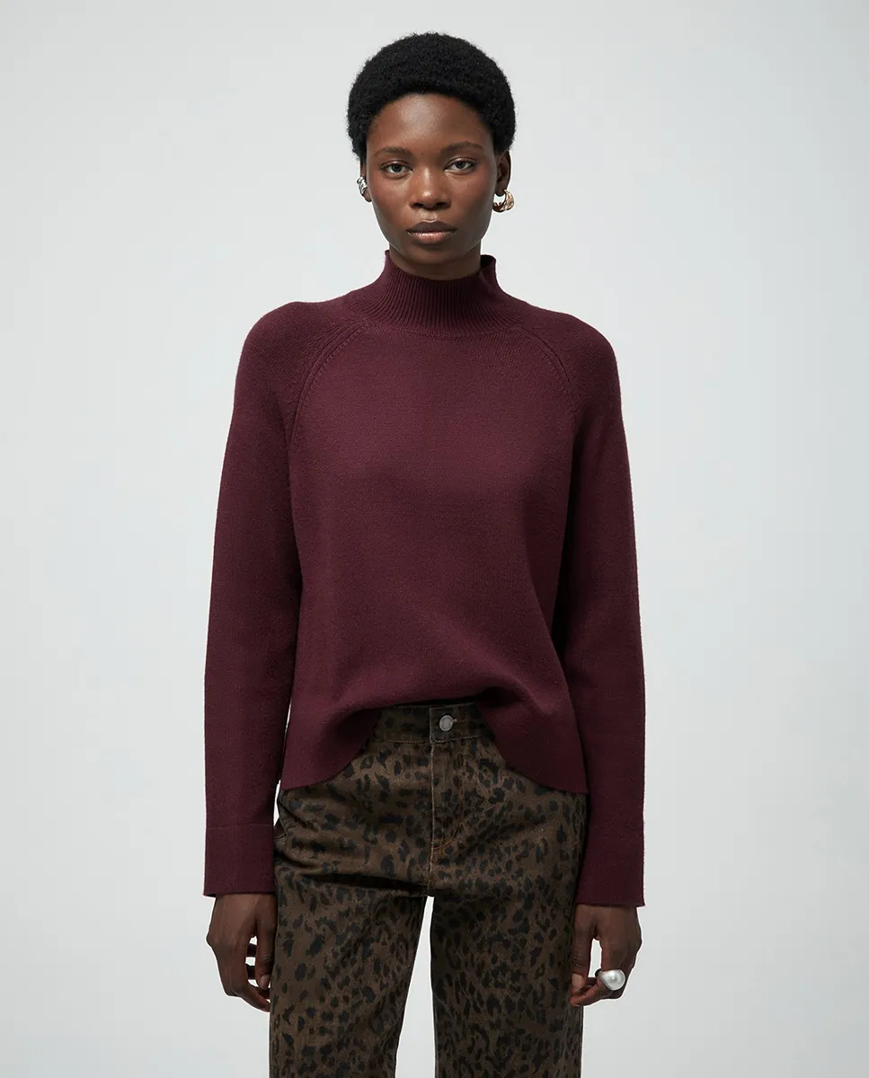 

Мягкий трикотаж Джерси Sfera, бордовый