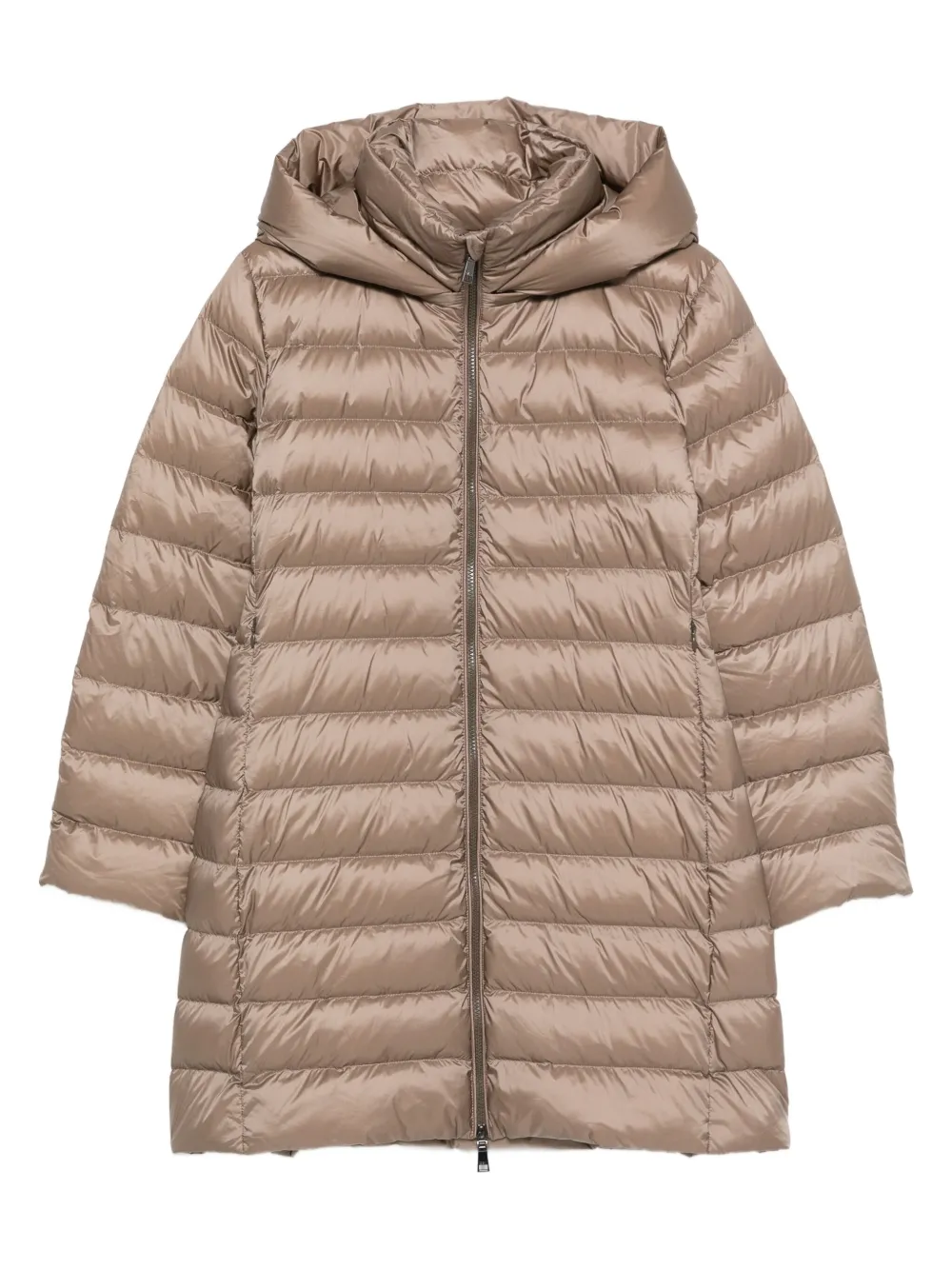 

Дутая куртка с капюшоном Seventy, коричневый