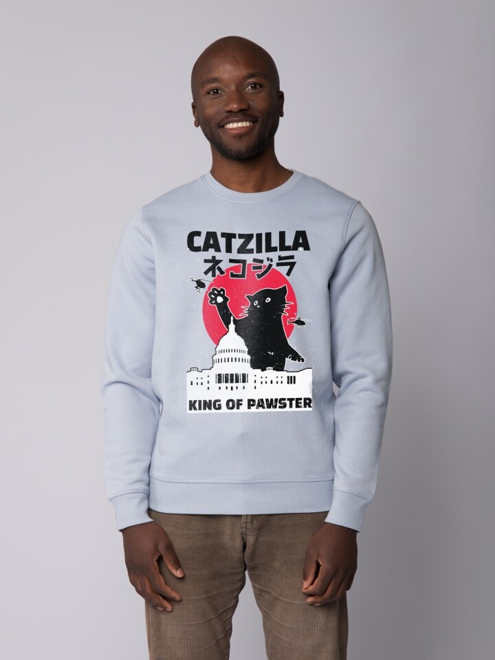 

Толстовка wat Apparel Catzilla, цвет serene blue