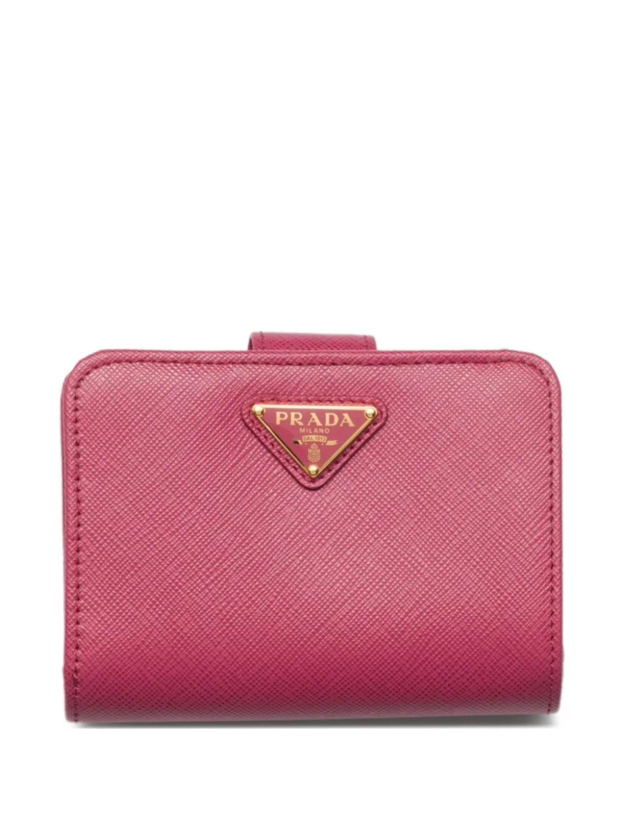 

Prada маленький кошелек из сафьяновой кожи, розовый
