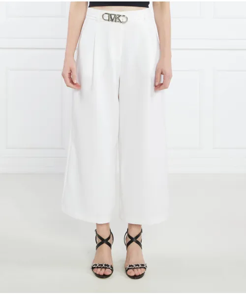 

Широкие брюки Straight fit Michael Kors, белый