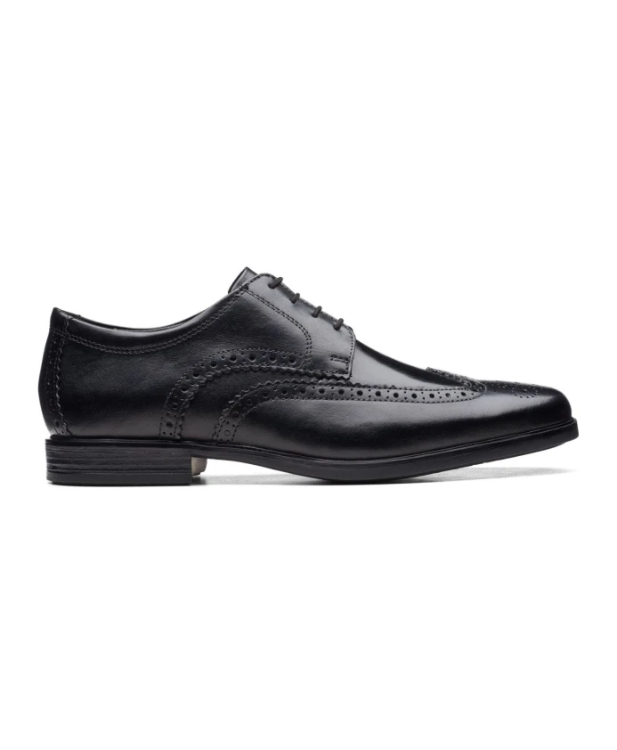 

Деловые туфли Wingtip Clarks, черный