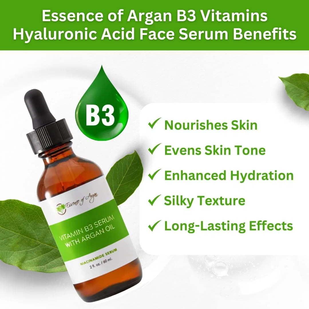 Эссенция Essence Of Argan — Для лица с витамином B3 и маслом арганы, 59 мл — фото 2