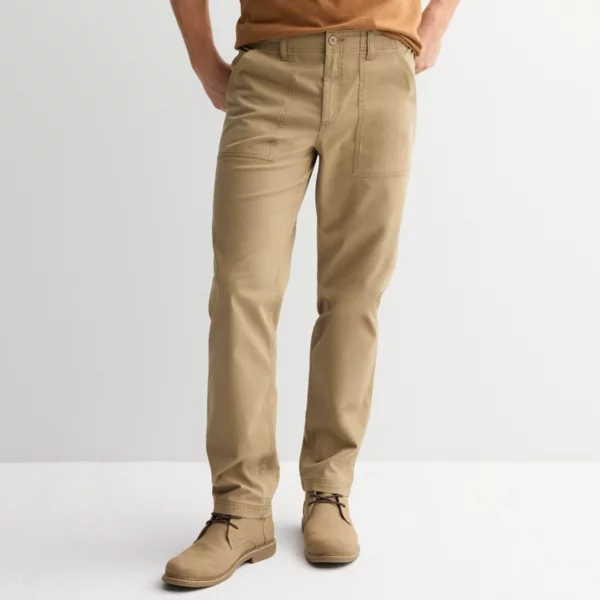 

Мужские брюки первой необходимости Sonoma Goods For Life, цвет dark khaki
