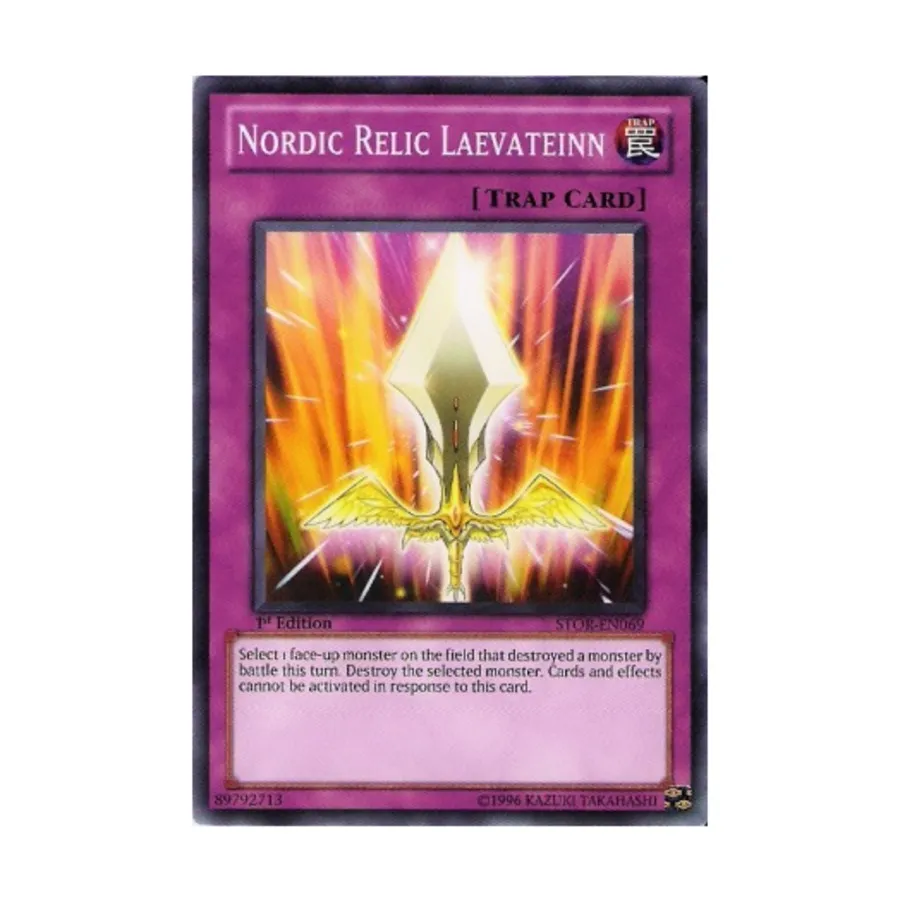 

CCG Nordic Relic Laevateinn (Обычный), Yu-Gi-Oh - Storm of Ragnarok - Singles