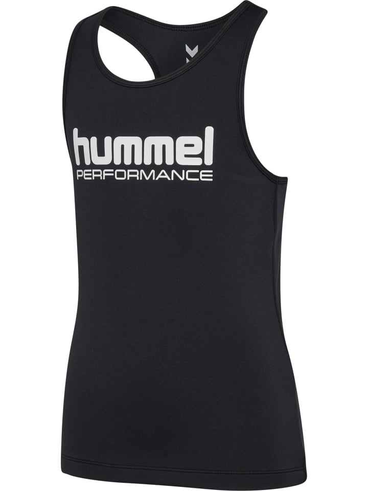 Hummel Женская футболка-борцовка Hmljr Pulse, черная — фото 4