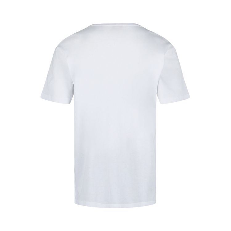 Футболка Alexander McQueen Solarized Skull Graphic T-Shirt, белый — фото 2