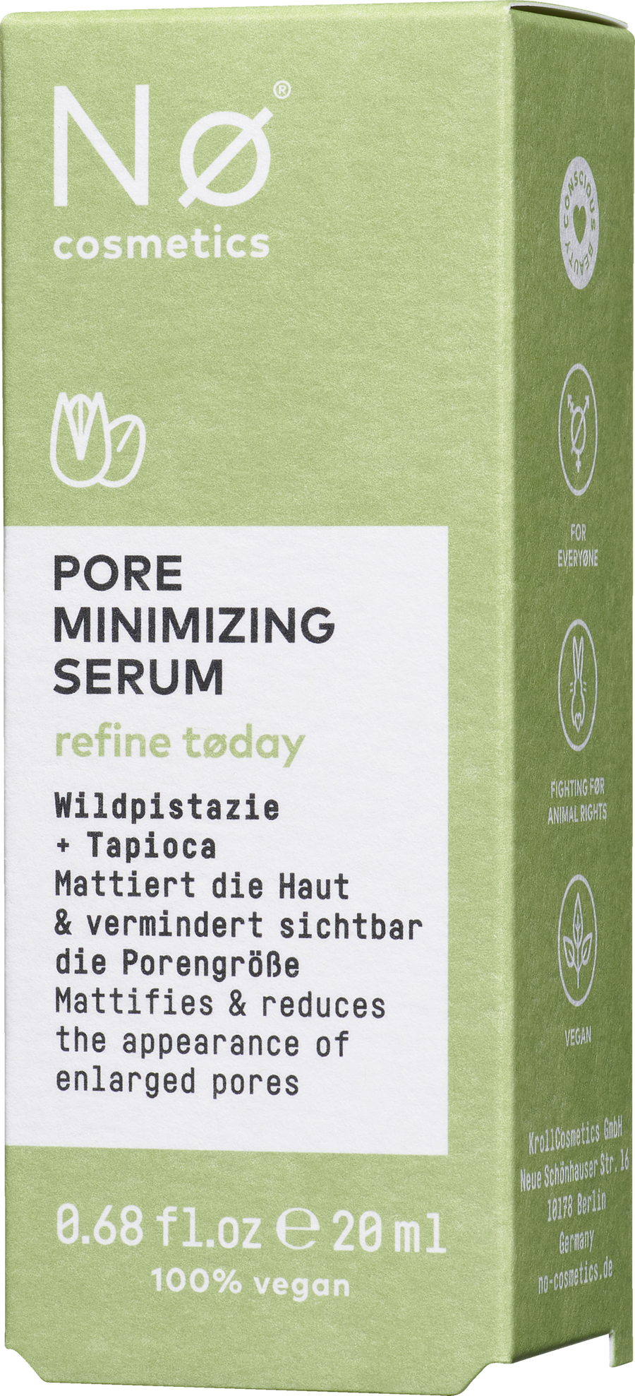 

Сыворотка для лица Nø refine today Pore Refining Serum