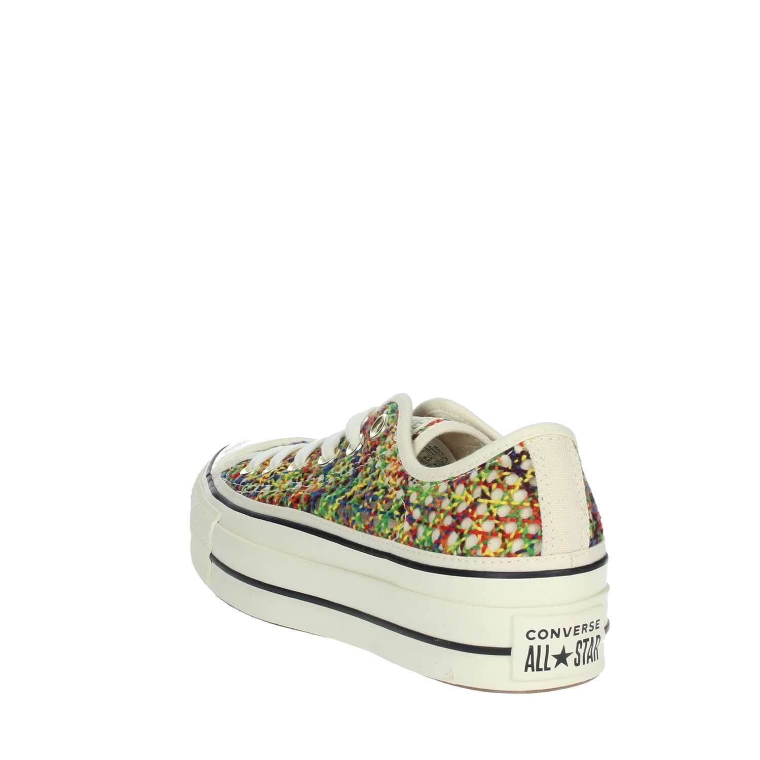 Женские разноцветные кеды Converse Chuck Taylor All Star на платформе, цвет multi — фото 2